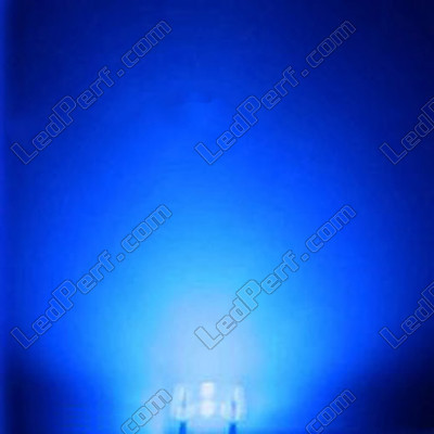 LED Superflux niebieska
