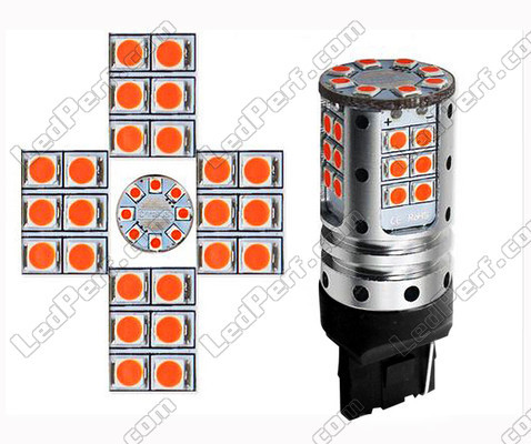Żarówka LED WY21W Pomarańczowy Trzonek T20 LED w sprzedaży detalicznej LED T20 Trzonek W21W W21 5W