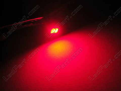 LED z cokołem czerwony T4.7