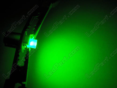 LED z cokołem zielona T5 w1.2w