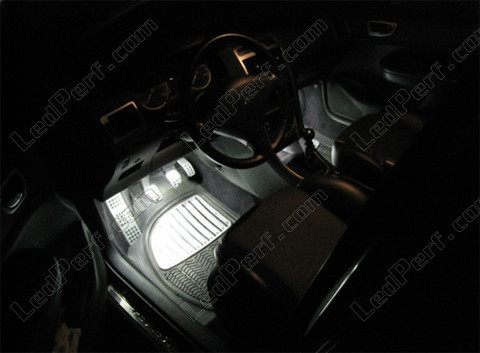 Wnęka na stopy taśma LED biała wodoodporna 60cm Peugeot 307