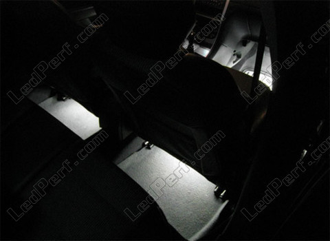 Wnęka na stopy taśma LED biała wodoodporna 60cm Peugeot 307