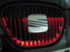 osłona chłodnicy taśma LED czerwony wodoodporna 60cm
