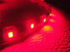 Wodoodporna taśma LED czerwony 60cm