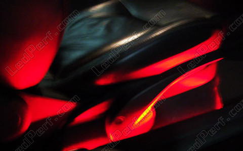 Fotel taśma LED czerwony wodoodporna 30cm