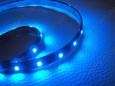 Wodoodporna taśma LED niebieska 30cm