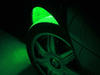 Osłona przeciwbłotna taśma LED zielona wodoodporna 30cm