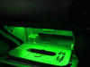 Schowek na rękawiczki taśma LED zielona wodoodporna 30cm