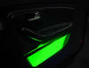 Schowek: Taśma LED zielona wodoodporna 30cm