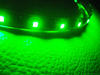 Wodoodporna taśma LED zielona 30cm