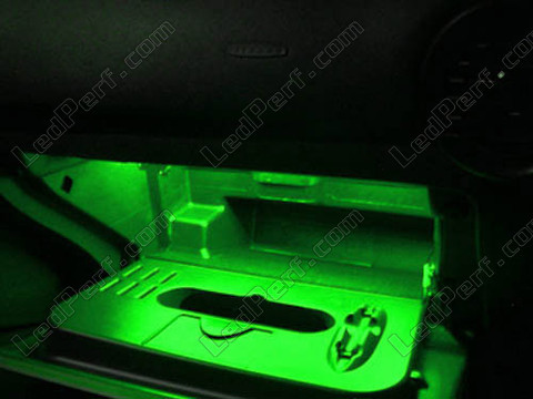 Schowek na rękawiczki taśma LED zielona wodoodporna 60cm