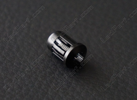 Czarny plastikowy uchwyt LED 5mm