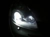 LED świateł postojowych xenon biały Renault Clio RS 2