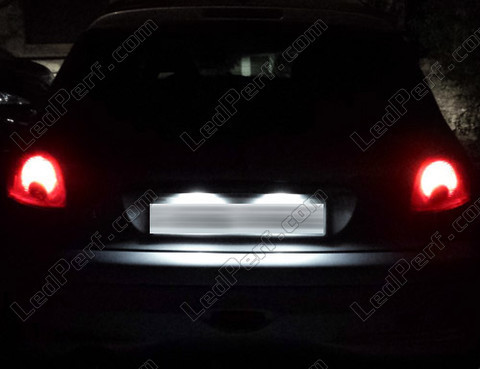 LED tablica rejestracyjna Peugeot 206 (>10/2002)