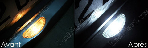 LED tablica rejestracyjna Renault Clio 2