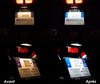 LED tablica rejestracyjna przed i po Aprilia RS 125 Tuono Tuning