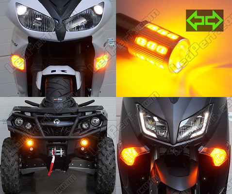 LED przednie kierunkowskazy BMW Motorrad G 650 Xmoto Tuning