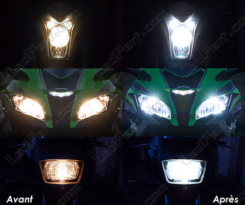 LED Światła mijania i drogowe LED Ducati Monster 1000 S2R