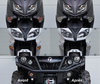 LED przednie kierunkowskazy Ducati Monster 821 (2018 - 2020) przed i po