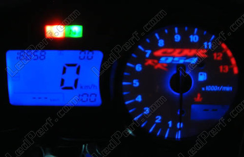 LED zestawu oświetlenia licznik niebieski Honda CBR 954 RR