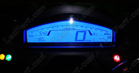 LED Zestaw oświetlenia licznik niebieski Honda Hornet