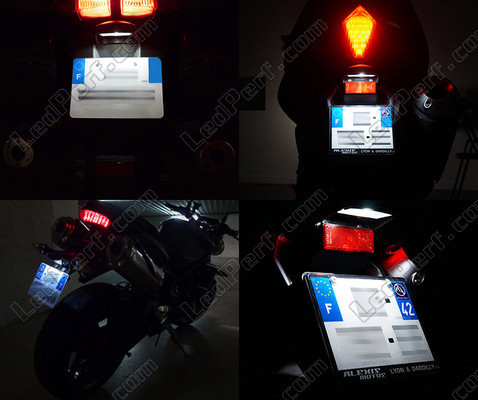 LED tablica rejestracyjna Honda VTR 1000 Tuning