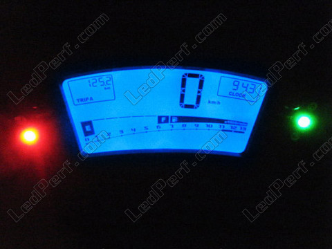 LED licznik Niebieski Kawasaki ER-6F