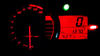 LED licznik Czerwony kawasaki z750 z1000 2007-2010