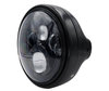 Przykład reflektora i optyki LED w kolorze czarnym do Moto-Guzzi Bellagio 940
