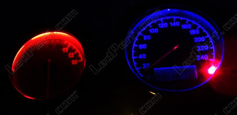 LED licznik niebieski i czerwony do Suzuki SVN Carbu