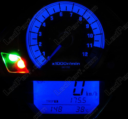 LED licznik niebieski suzuki SV 650 N (2003 - 2010)S