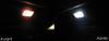 LED lusterek w osłonach przeciwsłonecznych Alfa Romeo 156