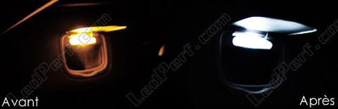 LED lusterek w osłonach przeciwsłonecznych Alfa Romeo GT