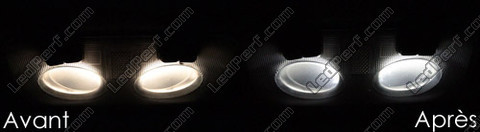 LED biały czysty Alfa MiTo - przednie światło sufitowe -