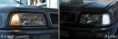 LED światła postojowe xenon biały Audi 80 / S2 / RS2