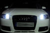 LED światła postojowe xenon biały Audi A3 8P