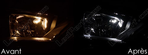 LED światła postojowe xenon biały Audi A3 8V