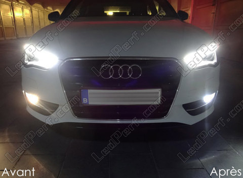 LED światła przeciwmgielne Audi A3 8V
