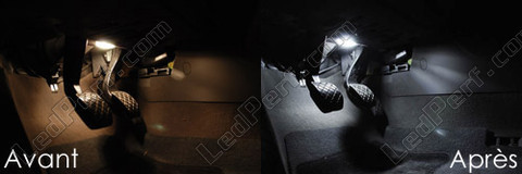 LED Podłogi przedniej Audi A4 B6