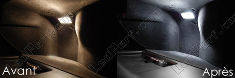 LED schowek na rękawiczki Audi A4 B6