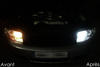 LED światła postojowe xenon biały Audi A4 B6