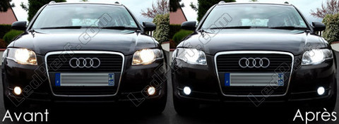 LED Reflektory Audi A4 B7