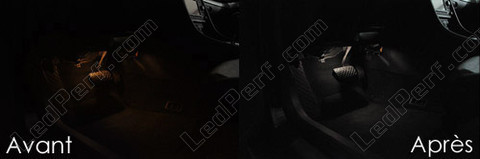 LED Podłogi Audi A4 B7
