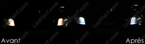 LED światła postojowe xenon biały Audi A4 B7