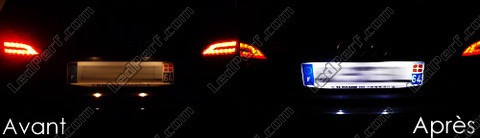 LED tablica rejestracyjna Audi A4 B8