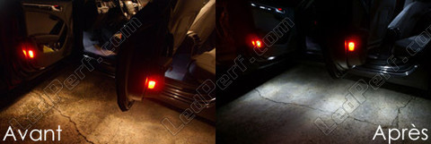 LED próg drzwi Audi A5 8T