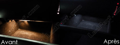 LED schowek na rękawiczki Audi A8 D2