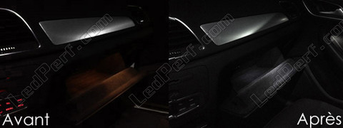LED schowek na rękawiczki Audi Q3