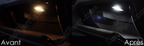LED schowek na rękawiczki Audi Q7