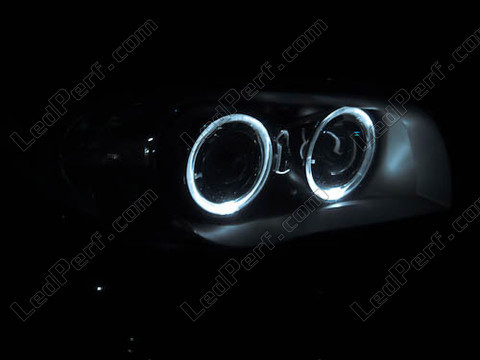 LED xenon białe do angel eyes BMW Serii 1 faza 1 6000K